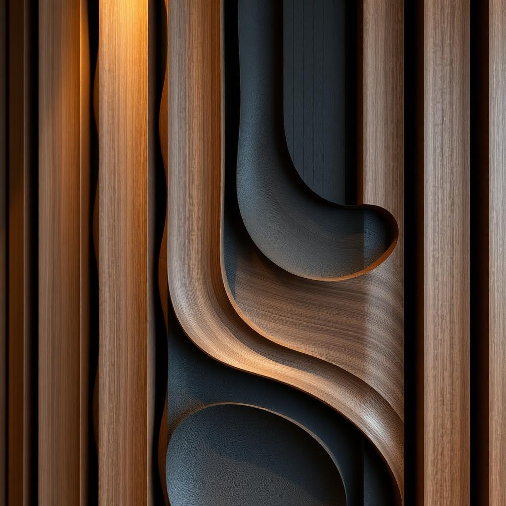 Decorative 3D wall panel